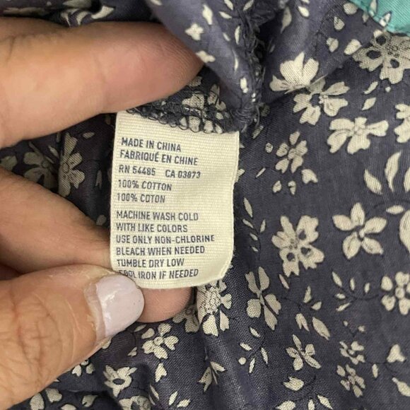 AEO‎ Large mixed floral print babydoll spaghetti straps tank Y2K - Picture 6 of 6